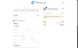 Prolux Cleaners coupon verification screenshot