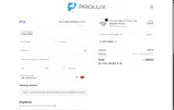 Prolux Cleaners coupon verification screenshot