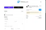 Prolux Cleaners coupon verification screenshot