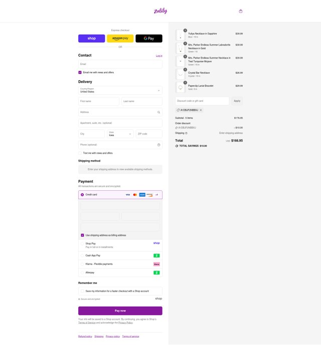 Proozy checkout page showing Proozy promo code box | Screenshot taken by SimplyCodes community member on Sep 1, 2025