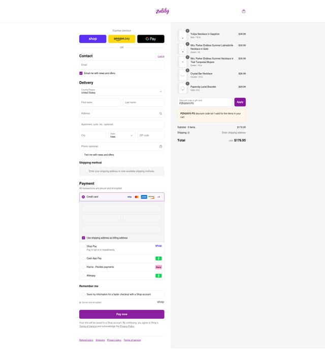 Proozy checkout page showing Proozy promo code box | Screenshot taken by SimplyCodes community member on Sep 1, 2025