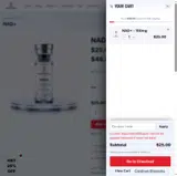 Pro Research Peptide coupon verification screenshot