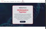 Pro Research Peptide coupon verification screenshot