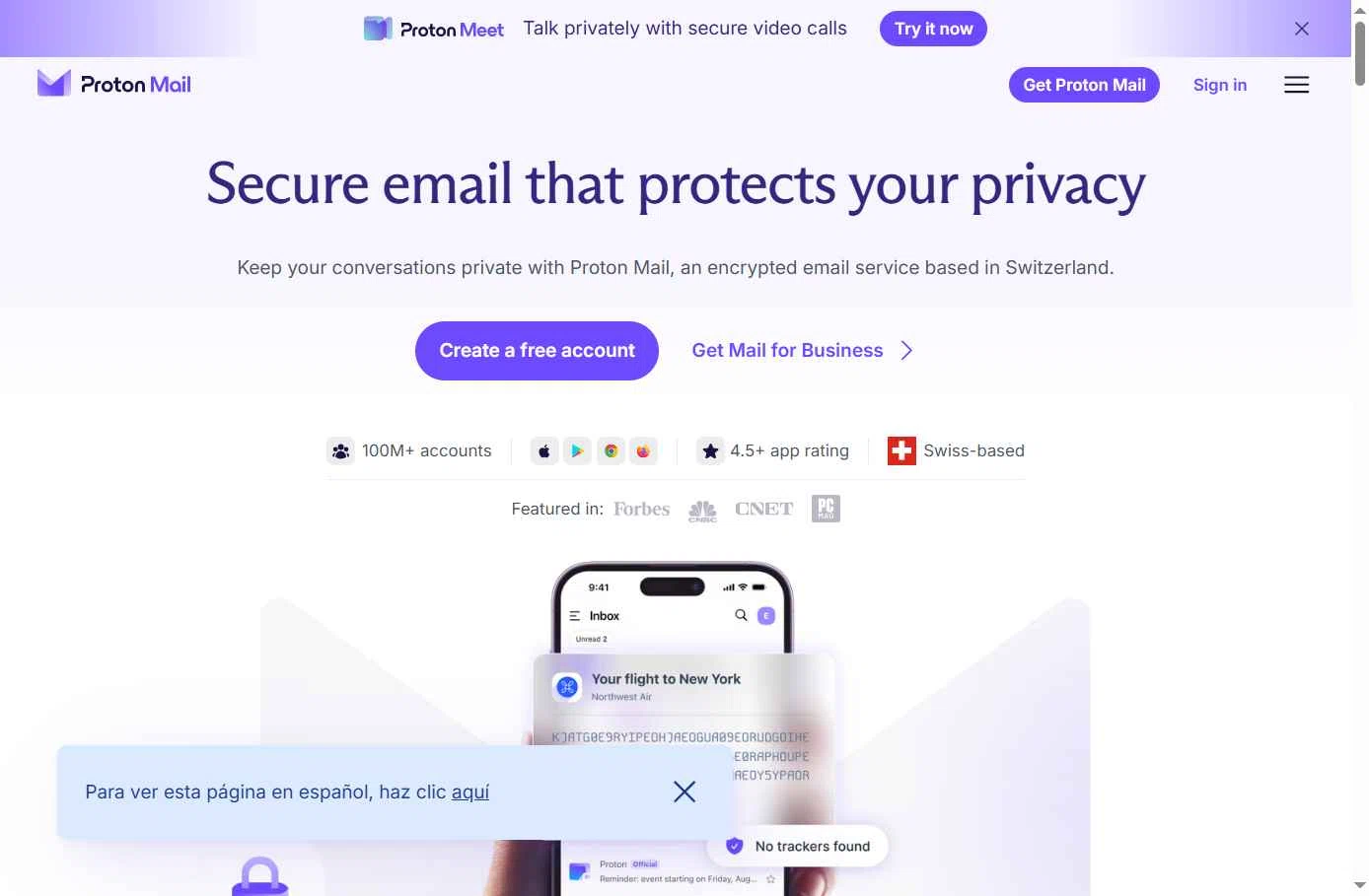 Verification screenshot for 40% Off Mail Plus Proton Select Option Mail Plus (special Restrictions Apply) at ProtonMail - 2mo ago