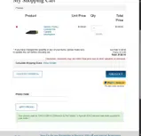 WELCOME10 coupon verification screenshot