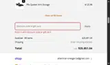 MANSHED coupon verification screenshot