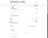 PSEUDOSUMMER20 coupon verification screenshot