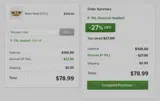 GABRIELSPECIAL coupon verification screenshot