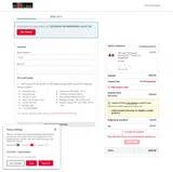 HBO coupon verification screenshot