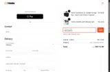 WELCOME10 coupon verification screenshot