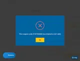 STAYWARM coupon verification screenshot