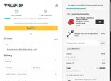 CALIBROS10 coupon verification screenshot