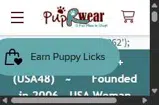 PupRWear coupon verification screenshot
