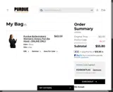 Purdue Boilermakers coupon verification screenshot