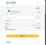 YEFFRY coupon verification screenshot