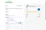 PURE20 coupon verification screenshot