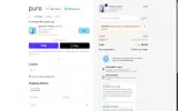 Pure Diffuser Co coupon verification screenshot