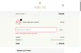 SUZY20 coupon verification screenshot