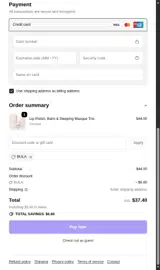 BULA coupon verification screenshot