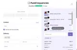Pure Frequencies coupon verification screenshot
