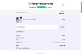 Pure Frequencies coupon verification screenshot