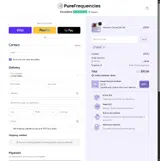 Pure Frequencies coupon verification screenshot