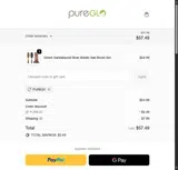 PURE20 coupon verification screenshot