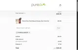 Pureglo2004jp coupon verification screenshot