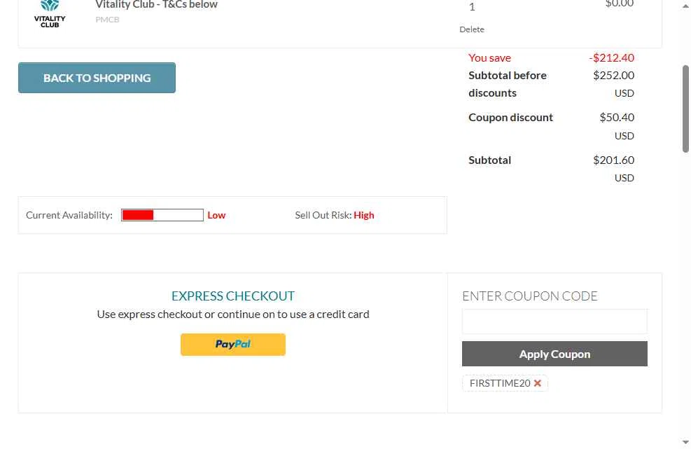 PureHealth Research checkout page showing PureHealth Research promo code box | Screenshot taken by SimplyCodes community member on Jan 2, 2026