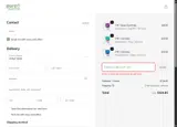 WELCOME15 coupon verification screenshot