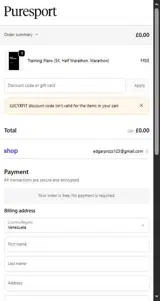 LUCYXFIT coupon verification screenshot