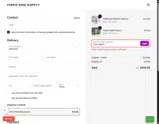 Purple Rose Supply coupon verification screenshot