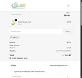 Sw10 coupon verification screenshot