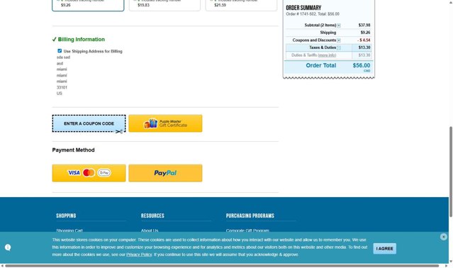 Puzzle Master checkout page showing Puzzle Master promo code box | Screenshot taken by SimplyCodes community member on Sep 4, 2025