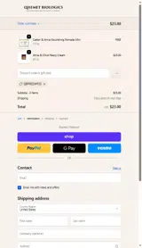 qbFREESHIP25 coupon verification screenshot