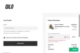 Qilo coupon verification screenshot