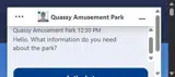 Quassy Amusement Park coupon verification screenshot