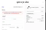 QUEERWELCOME coupon verification screenshot
