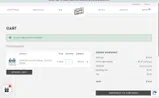 Welcome10 coupon verification screenshot