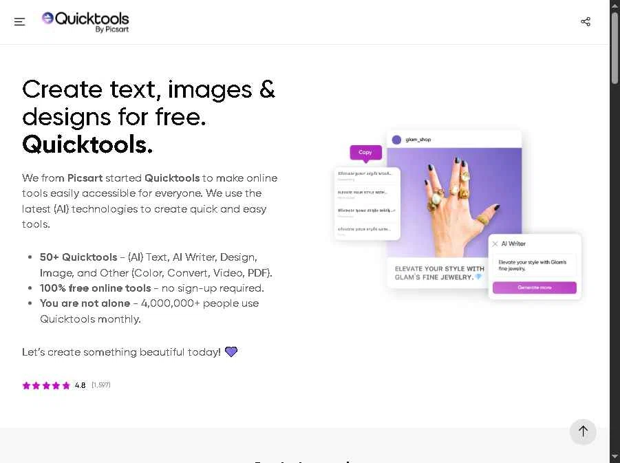 Quicktools checkout page showing Quicktools promo code box | Screenshot taken by SimplyCodes community member on Jan 15, 2026