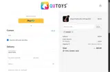 QUTOYS coupon verification screenshot