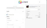 QUTOYS coupon verification screenshot