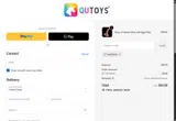 QUTOYS coupon verification screenshot