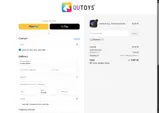 QUTOYS coupon verification screenshot