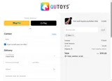 QUTOYS coupon verification screenshot