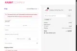 The Rabbit Company coupon verification screenshot