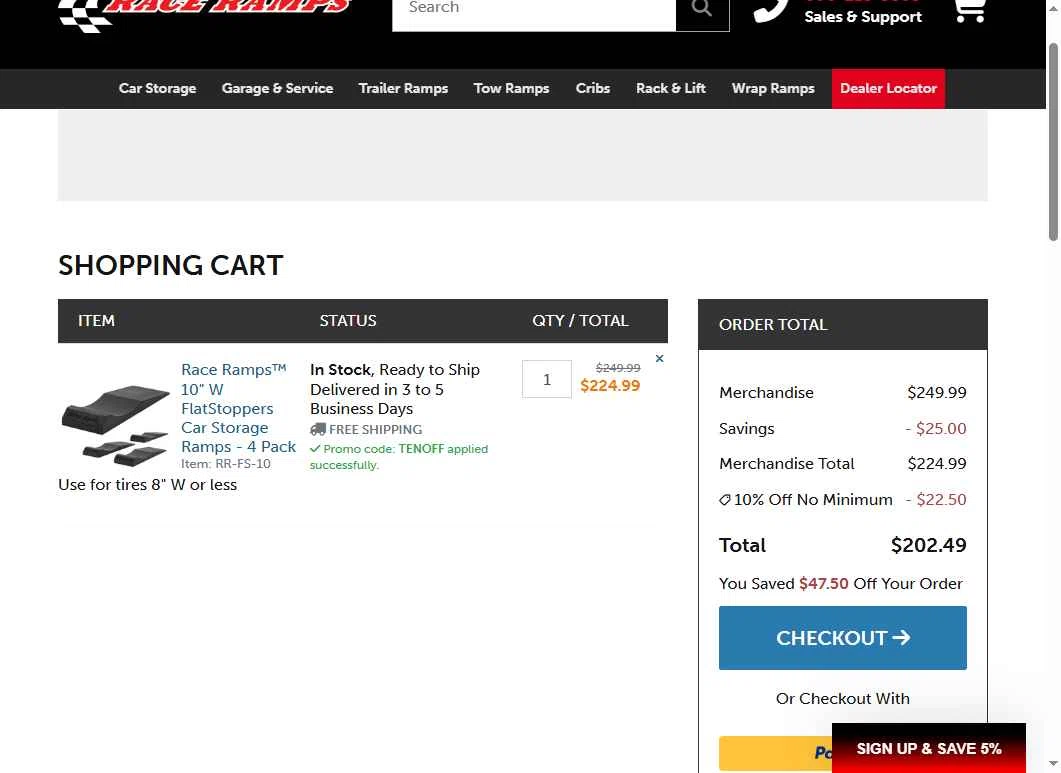 Race Ramps Promo Codes - 10% Off (1 Verified) Jul 2026