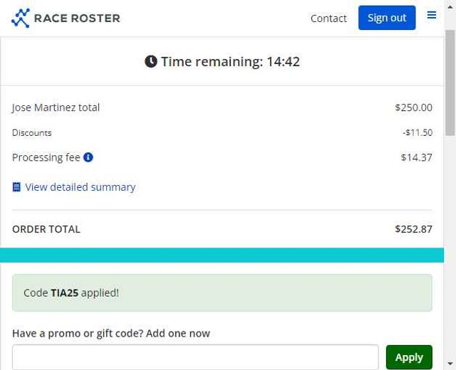 Race Roster Promo Codes (3 Verified) - 5% Off May 2025