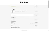Rackora coupon verification screenshot