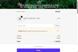 RA Cosmetics coupon verification screenshot